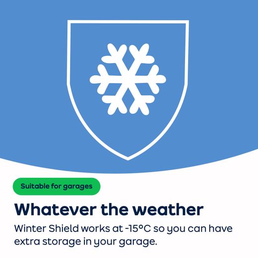 Russell Hobbs Under Counter Freezer - White - AO Annotation - Winter Shield